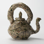 Suzuki Goro 鈴木五郎, Oribe hanging plate