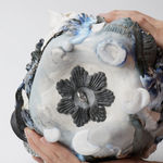 Oishi Sayaka 大石早矢香, Water Jar - feathers- 水指, 2024