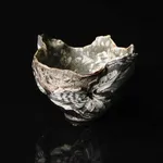Shingu Sayaka 新宮さやか, No.36 "Calyx" tea bowl 萼容 碗, 2024
