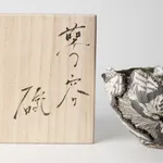 Shingu Sayaka 新宮さやか, No.36 "Calyx" tea bowl 萼容 碗, 2024