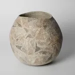 Wada Morihiro 和太守卑良, Sajifu Soumonki Flat Vase 砂瓷風草文 扁壺, 1982-1983