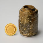 UEDA Naokata Ⅴ 五代 上田直方, Shigaraki Tea Caddy 信楽茶入