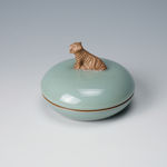 Nishioka Koju 西岡小十, Karatsu Yunomi Set of 5