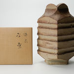 Mori Togaku 森 陶岳, Bizen tea caddy