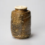 UEDA Naokata Ⅴ 五代 上田直方, Shigaraki Tea Caddy 信楽茶入