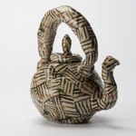 Suzuki Goro 鈴木五郎, Oribe hanging plate