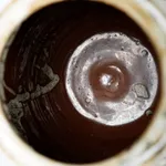 Murata Gen 村田 元, Jar, Black Iron on Rice Husk Glaze 糠白釉鉄砂黒文壺