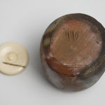Isezaki Jun 伊勢崎淳, Bizen tea caddy 備前肩衛茶入