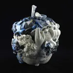 Oishi Sayaka 大石早矢香, Sensitive Apple - Black&White, 2022