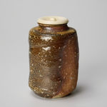 UEDA Naokata Ⅴ 五代 上田直方, Shigaraki Tea Caddy 信楽茶入