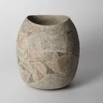 Wada Morihiro 和太守卑良, Sajifu Soumonki Flat Vase 砂瓷風草文 扁壺, 1982-1983
