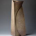 Shimizu Keiichi 清水圭一, Tanba Flower Vessel 丹波花器, 2021