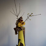 Yanagihara Mutsuo 柳原睦夫, Flower vase with cloud designs 雲ノ絵花瓶 , 1976