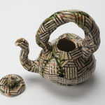 Suzuki Goro 鈴木五郎, Oribe hanging plate