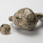 Suzuki Goro 鈴木五郎, Oribe hanging plate