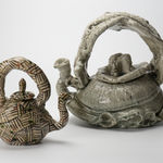 Suzuki Goro 鈴木五郎, Oribe hanging plate