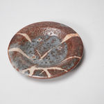Wakao Toshisada 若尾利貞, Nezumi (Gray) Shino Plates 鼠志野 豆皿, 1980's