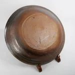 Isezaki Mitsuru 伊勢崎満, Bizen Large Plate 備前大平鉢
