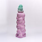 Linda Nguyen Lopez, Orange/Pink Bend Ombre Dust Furry, 2019