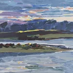 Jian Wang, American River in Spring, 2012