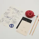 Nano Abia, Último Instante. Double arrow balloon. Turquesa., 2023