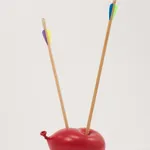 Nano Abia, Último Instante. Double arrow balloon. Turquesa., 2023