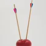 Nano Abia, Último Instante. Double arrow balloon. Turquesa., 2023