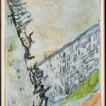 Peter Doig, Alice at Boscoe's, 2023