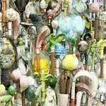 David Hicks, Violet Frame, 2017