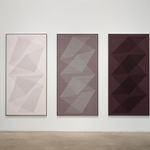 Julian Stanczak, Unashamed of Change I, II, and III, 1968