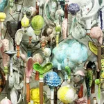 David Hicks, Violet Frame, 2017