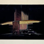 Richard Register, Large Design for a Proposed "Integral Neighborhood" in Berkeley, CA, 1978