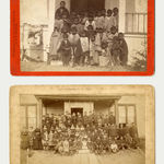 Quentin C. Doit, Press Photo Showing "Indian Power" Button, 1973