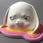 Clementine Bal, Lapin bleu, 2023