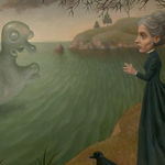 Marion Peck, Landscape with A Submerged Dear, 2013