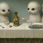 Marion Peck, Landscape with A Submerged Dear, 2013