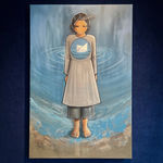 Shamsia Hassani, Untitled #9 from “Ashy” Series, 2022