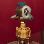 Juli About, Paire Mains Déshabillées & Pomme écorchée, 2021