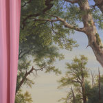 Shawn Huckins, Red and Black: Theodore Atkinson Jr. (after Copley), 2022