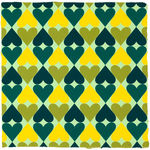 Polly Apfelbaum Heart & Soul Green Print Edition