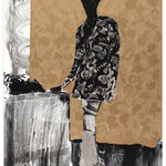 Hurvin Anderson Mrs. S. Keita - Black and Gold Print Edition