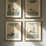 Janine Abraham & Dirk Jan Rol, Pair of Rattan 'Sunburst' Chairs