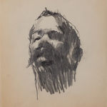 Ed Bereal, Untitled (Self Portrait) EB-S2, 1958-1965