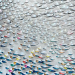 Yong R. Kwon - 權 容 來, Eternal Flame-tinged with Parma , 2022