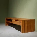 Table Lamp with Chrome Concentric Circles, Italy, 1970s