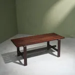 Table Lamp with Chrome Concentric Circles, Italy, 1970s