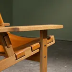 Square Coffee Table in Walnut with Staggered Legs, Italy, 1960s