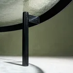 Square Coffee Table in Walnut with Staggered Legs, Italy, 1960s