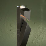 Square Coffee Table in Walnut with Staggered Legs, Italy, 1960s