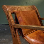 Square Coffee Table in Walnut with Staggered Legs, Italy, 1960s